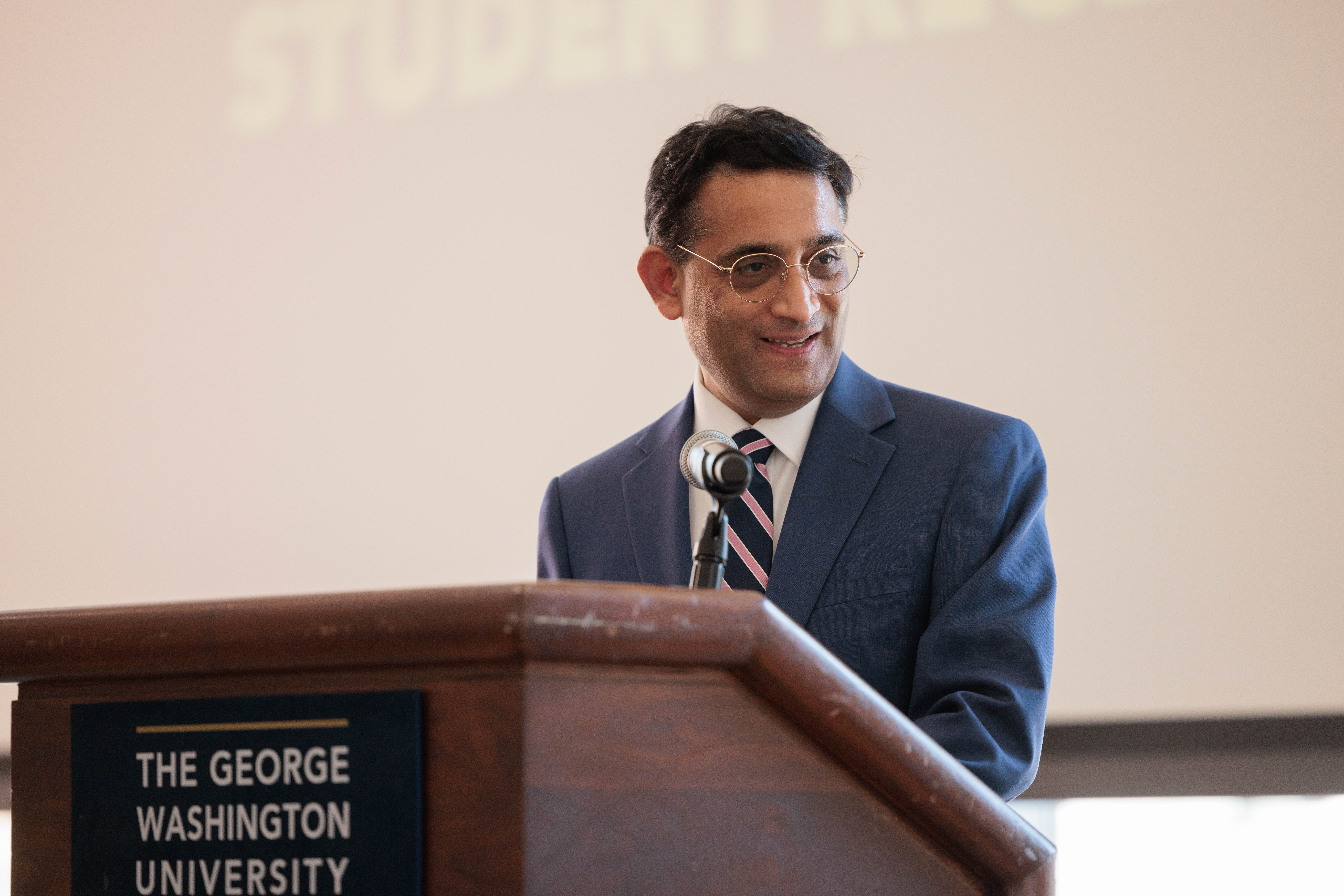 Vice Provost for Graduate and Post Doctoral Affairs, Suresh Subramaniam